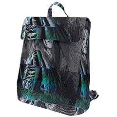 Glitch Witch Flap Top Backpack by MRNStudios