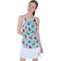 Christmas Socks Racer Back Mesh Tank Top View1