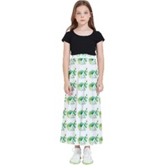 Floral Kids  Flared Maxi Skirt by Sparkle