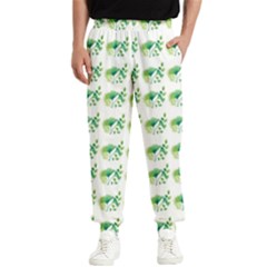 Floral Men s Elastic Waist Pants