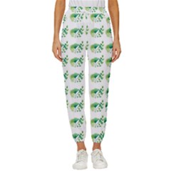 Floral Cropped Drawstring Pants