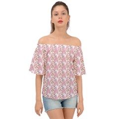 Floral Off Shoulder Short Sleeve Top by Sparkle