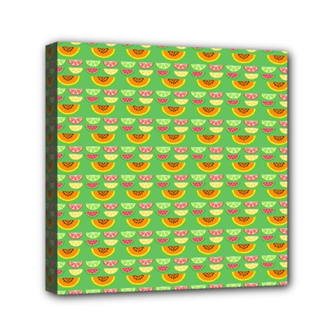 Fruits Mini Canvas 6  X 6  (stretched) by Sparkle