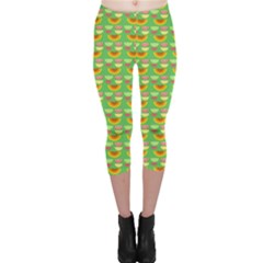 Fruits Capri Leggings  by Sparkle