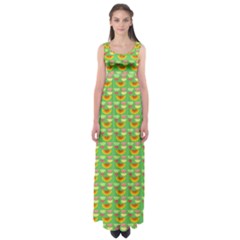 Fruits Empire Waist Maxi Dress by Sparkle