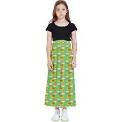 Fruits Kids  Flared Maxi Skirt