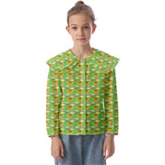 Fruits Kids  Peter Pan Collar Blouse by Sparkle