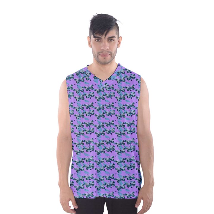 Pattern Men s Basketball Tank Top