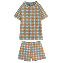 Geometry Kids  Swim Tee And Shorts Set