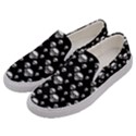 Skullmusician Men s Canvas Slip Ons View2