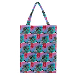 Retro Snake Classic Tote Bag by Sparkle