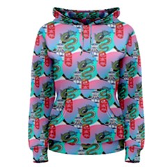 Retro Snake Women s Pullover Hoodie by Sparkle