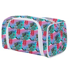 Retro Snake Toiletries Pouch by Sparkle