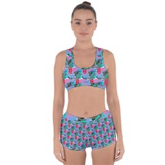 Retro Snake Racerback Boyleg Bikini Set by Sparkle