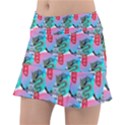 Retro Snake Classic Tennis Skirt View1