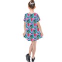 Retro Snake Kids  Simple Cotton Dress View2