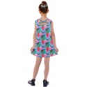 Retro Snake Kids  Cross Back Dress View2