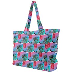 Retro Snake Simple Shoulder Bag by Sparkle