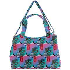 Retro Snake Double Compartment Shoulder Bag by Sparkle