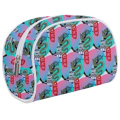 Retro Snake Make Up Case (medium) by Sparkle