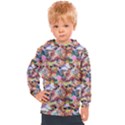 Retro Color Kids  Hooded Pullover View1