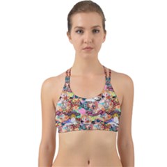 Retro Color Back Web Sports Bra by Sparkle