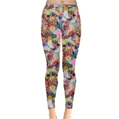 Retro Color Inside Out Leggings