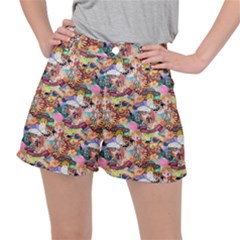 Retro Color Ripstop Shorts