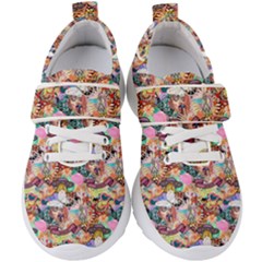 Retro Color Kids  Velcro Strap Shoes by Sparkle