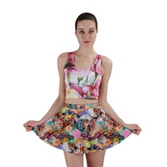 Retro Color Mini Skirt by Sparkle