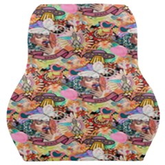 Retro Color Car Seat Back Cushion  by Sparkle