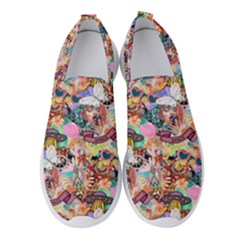 Retro Color Women s Slip On Sneakers by Sparkle