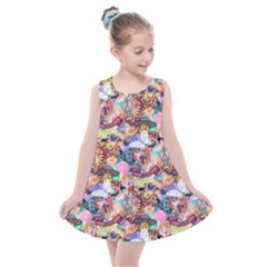 Retro Color Kids  Summer Dress by Sparkle