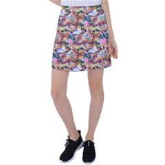 Retro Color Tennis Skirt by Sparkle