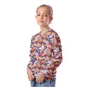 Retro Color Kids  Long Sleeve Tee with Frill  View2