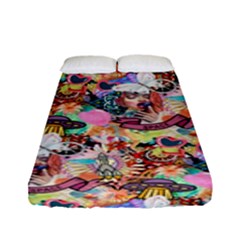 Retro Color Fitted Sheet (full/ Double Size) by Sparkle