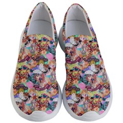 Retro Color Women s Lightweight Slip Ons by Sparkle