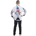 Angry snowman Men s Half Zip Pullover View2