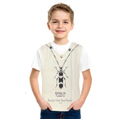 Banded Alder Borer  Kids  Basketball Tank Top by Limerence