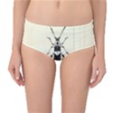 Banded Alder Borer  Mid-Waist Bikini Bottoms View1