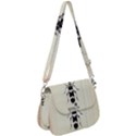 Banded Alder Borer  Saddle Handbag View1