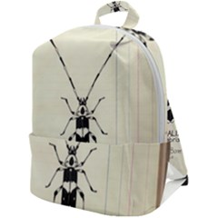 Banded Alder Borer  Zip Up Backpack by Limerence