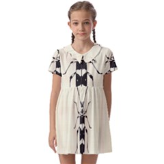 Banded Alder Borer  Kids  Asymmetric Collar Dress