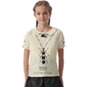 Banded Alder Borer  Kids  Frill Chiffon Blouse View1