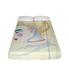 Clown Maiden Fitted Sheet (full/ Double Size) by Limerence