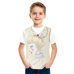 Clown Maiden Kids  Basketball Tank Top