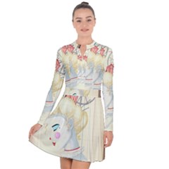 Clown Maiden Long Sleeve Panel Dress by Limerence