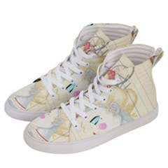 Clown Maiden Men s Hi-top Skate Sneakers by Limerence