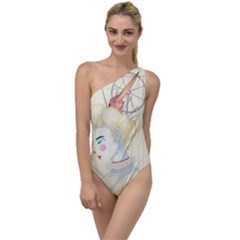 Clown Maiden To One Side Swimsuit by Limerence