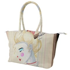 Clown Maiden Canvas Shoulder Bag by Limerence